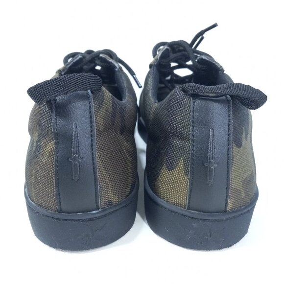 Woobies Army Green Jungle Camo MOD-1 Men 9.5 2E Tennis Shoe Lace-up Footwear - Picture 7 of 12